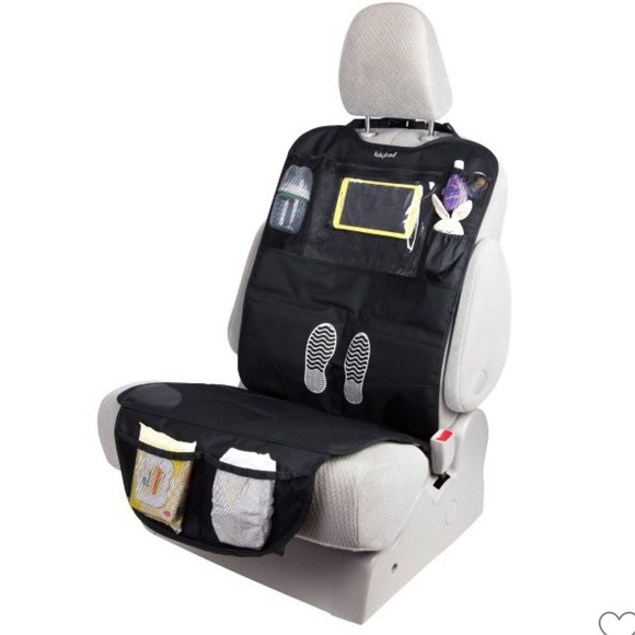 Lulyboo Auto Seat Protector and Car Seat Organizer - Black - Picture 3 of 4